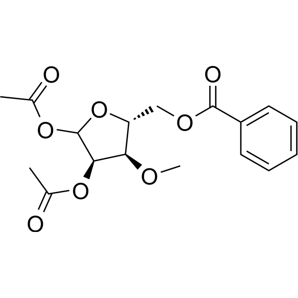 1,2-Di-O-acetyl-5-Benzoyl-3-O-Methyl-D-ribofuranose 10300-21-7